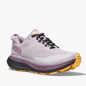 HOKA ONE ONE Stinson ATR 6 Sneakers in Lilac Marble/Blue Graphite